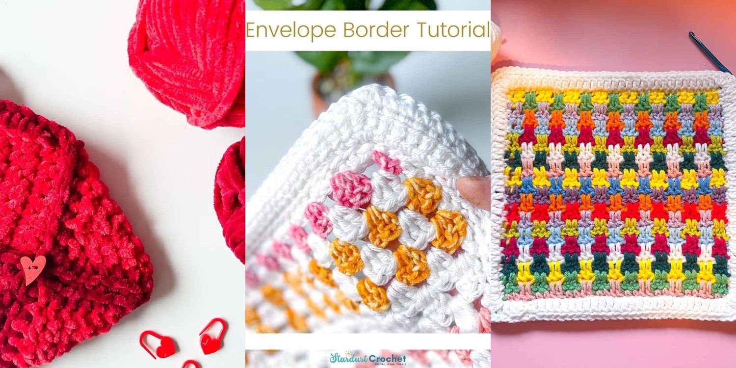 8 Envelope Border Crochet Ideas