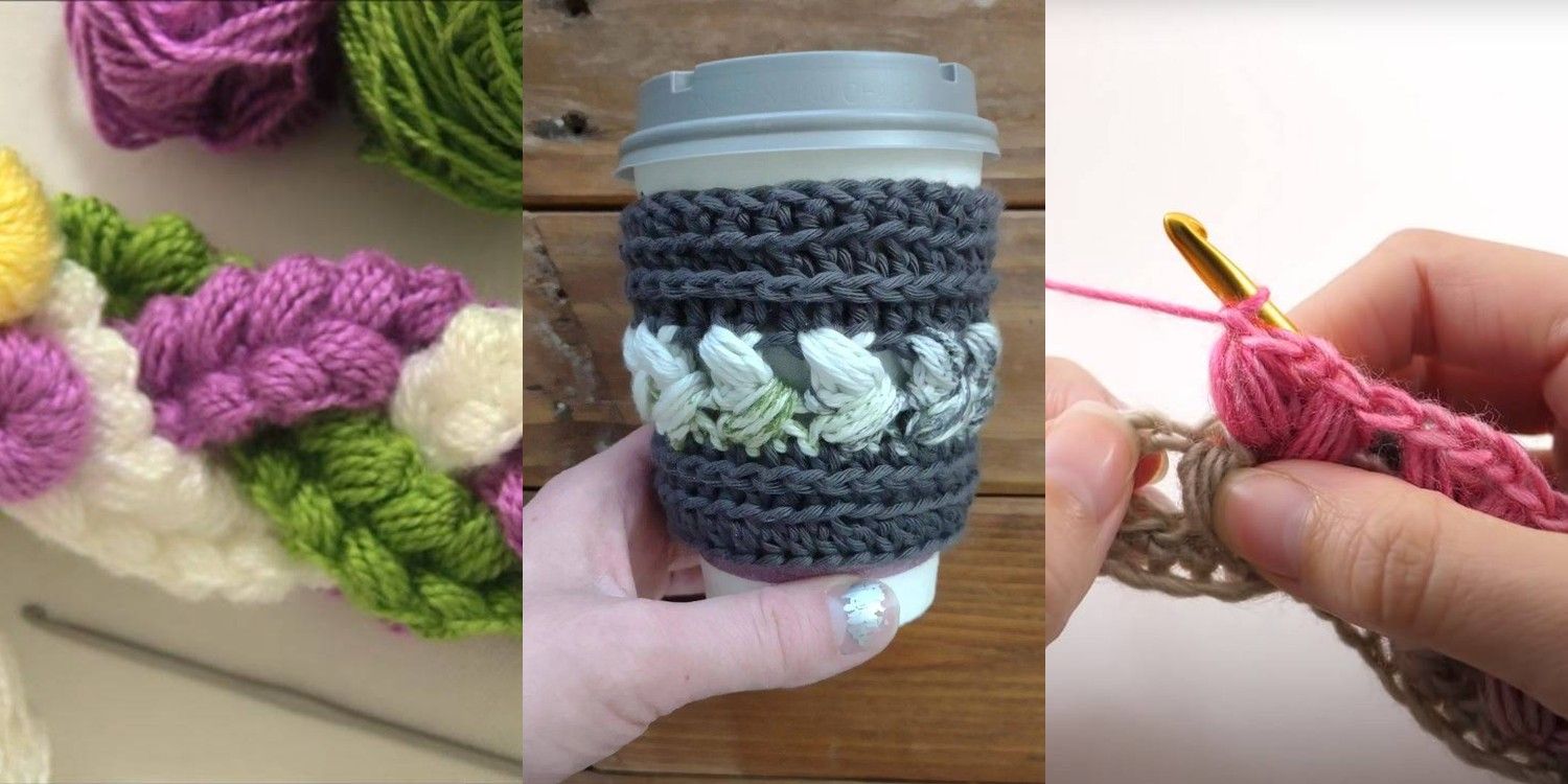 28 Free Puff Stitch Crochet Patterns