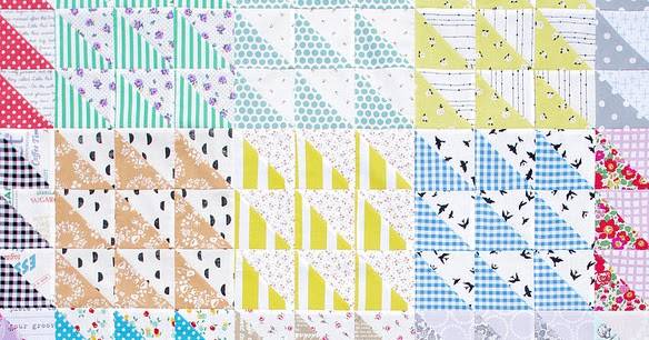 20 4 Patch and Half Square Triangle Quilts Image