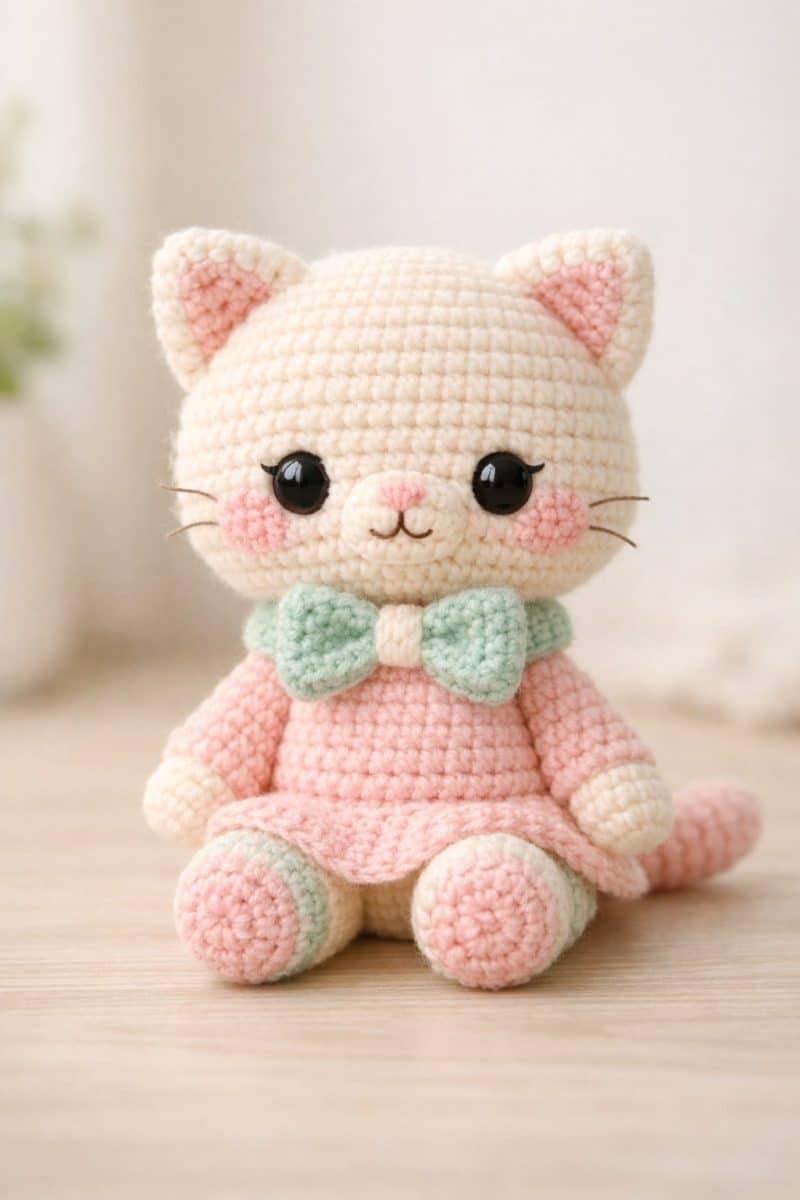 27 Crochet Cat Plushie Patterns Image