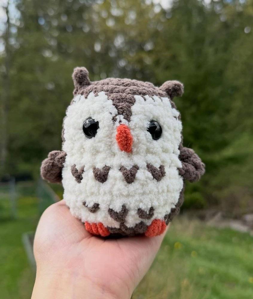 Adorable Amigurumi Crochet Owl Pattern