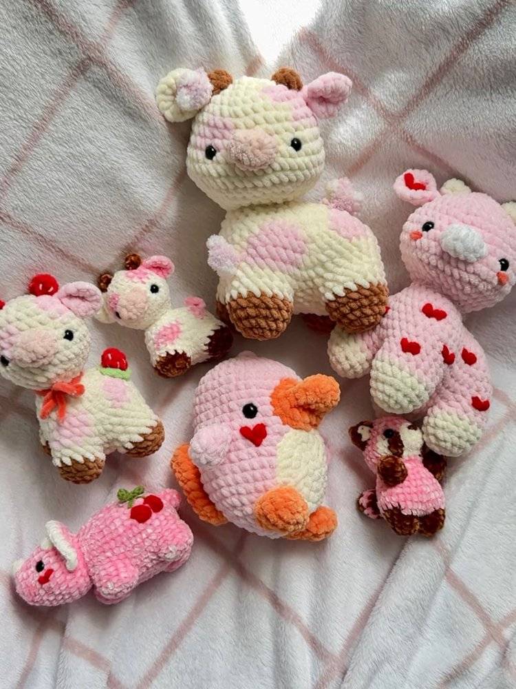 Adorable Amigurumi Farm Friends Collection