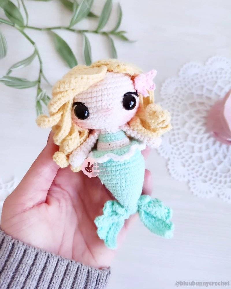 Adorable Amigurumi Mermaid Doll Crochet