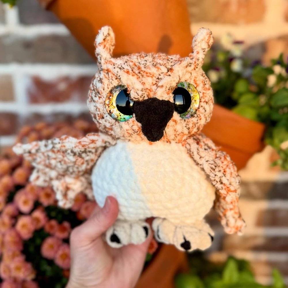 Adorable Amigurumi Owl Crochet Toy