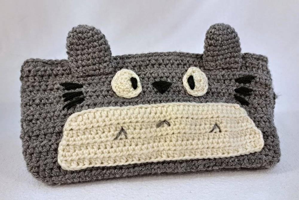 Adorable Amigurumi Totoro Pouch Crochet Project
