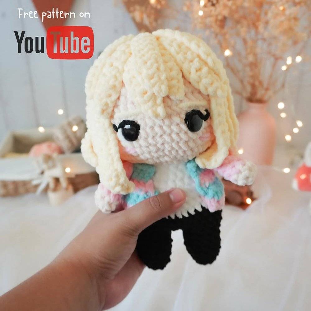Adorable Anime Character Crochet Amigurumi