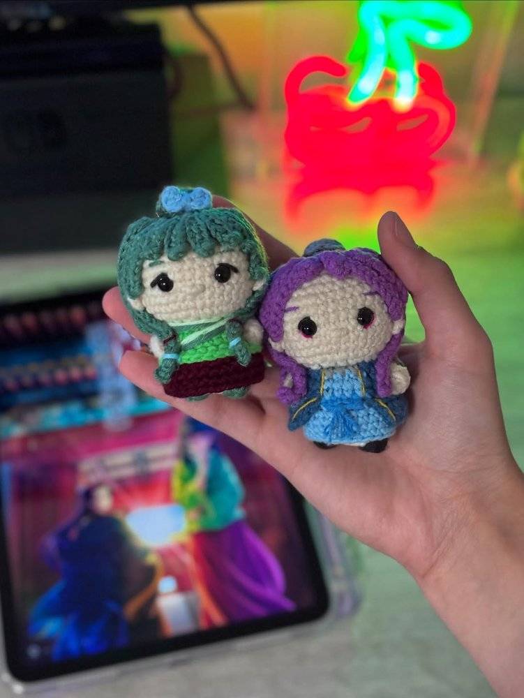 Adorable Mao Mao Amigurumi Crochet Dolls