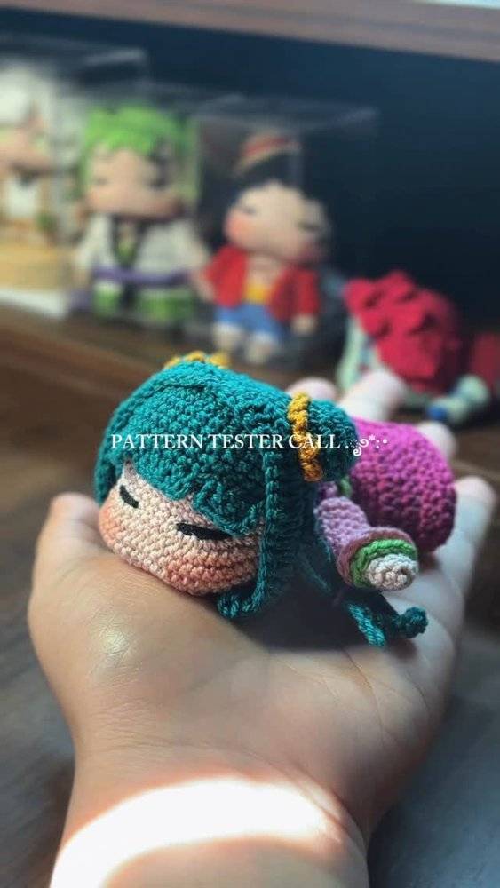 Adorable Mao Mao Anime Crochet Amigurumi