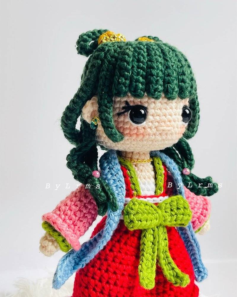 Adorable Mao Mao Crochet Doll Pattern