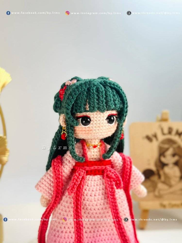 Adorably Crafted Mao Mao Anime Amigurumi Doll