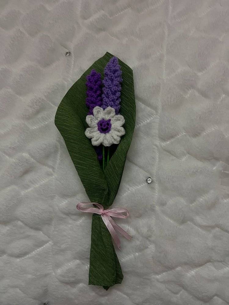 Amethyst Crochet Lavender Bunch