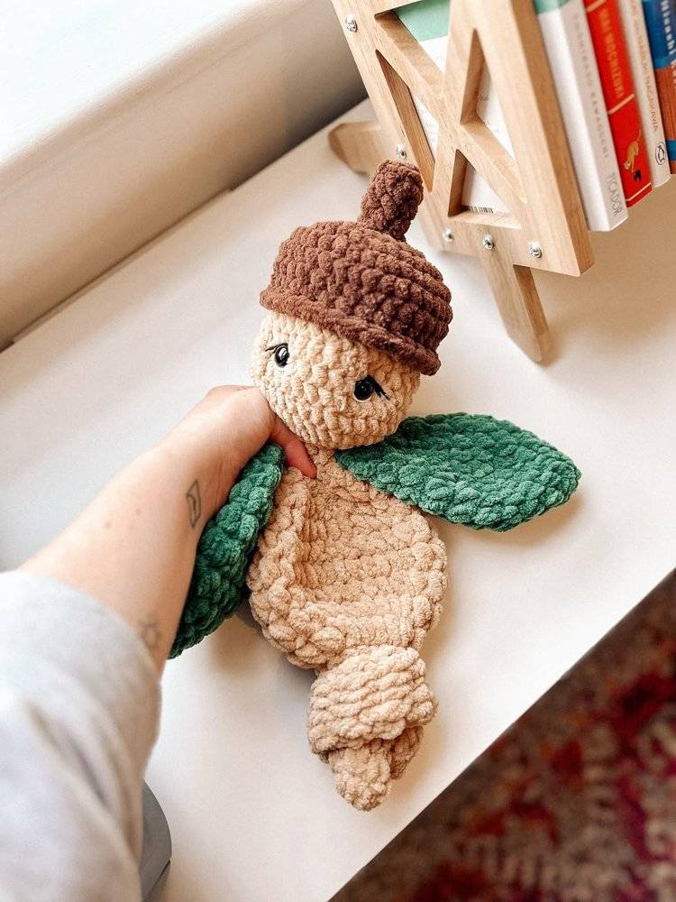 Amigurumi Acorn Buddy Crochet Project
