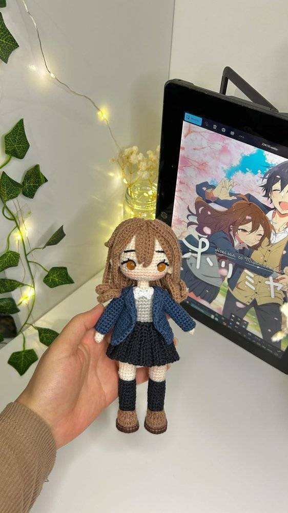 Amigurumi Anime Character Crochet Doll