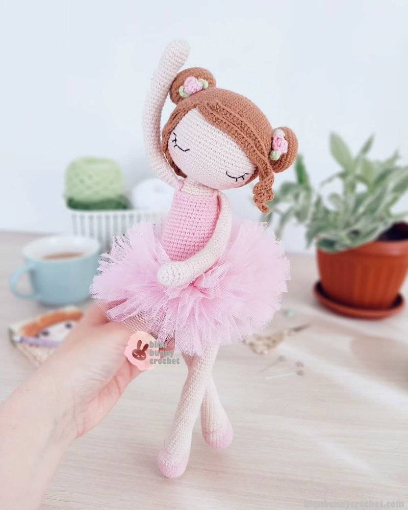 Amigurumi Ballerina Doll with Tutu