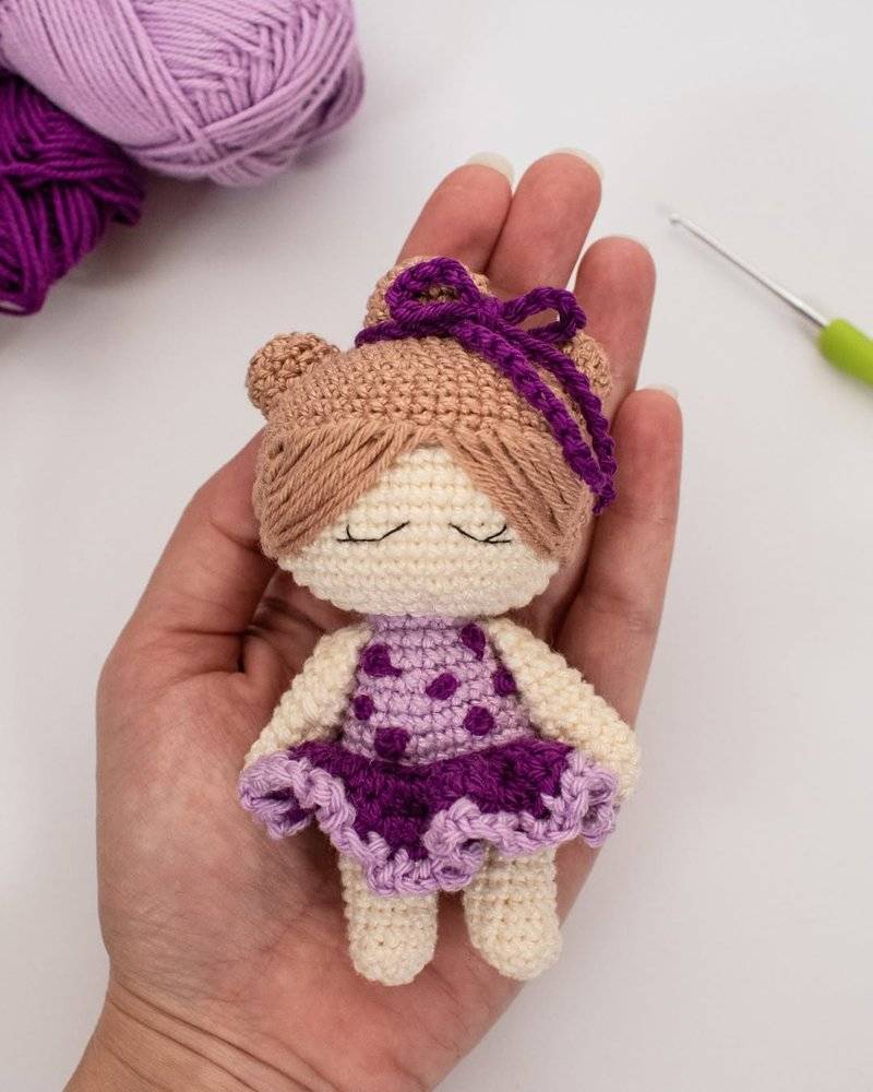 Amigurumi Ballerina Doll with Tutu