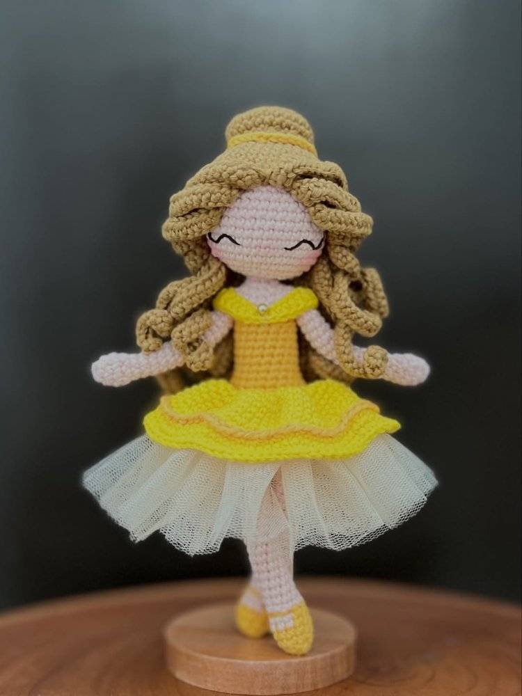 Amigurumi Ballerina Doll with Tutu