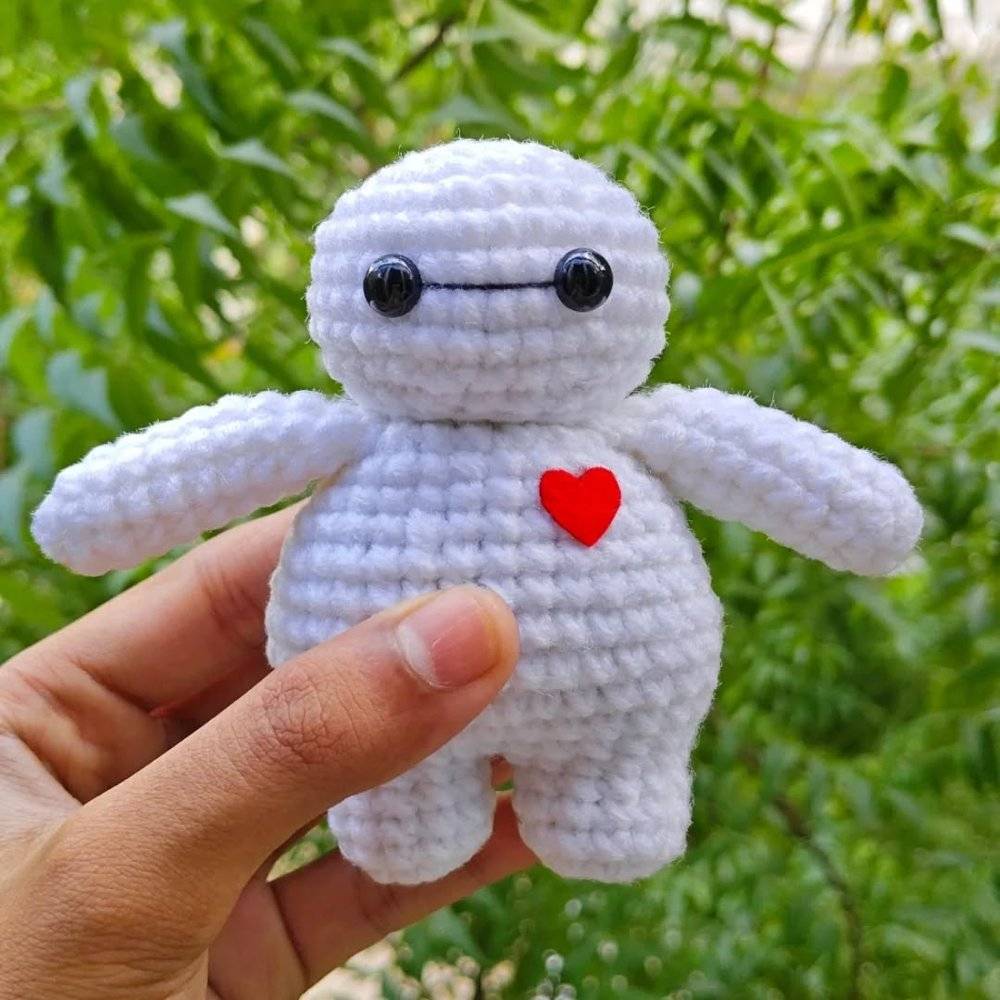 Amigurumi Baymax Crochet Buddy