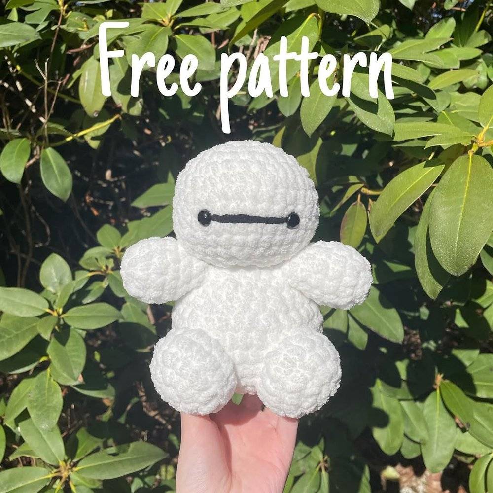 Amigurumi Baymax Crochet Plush Pattern