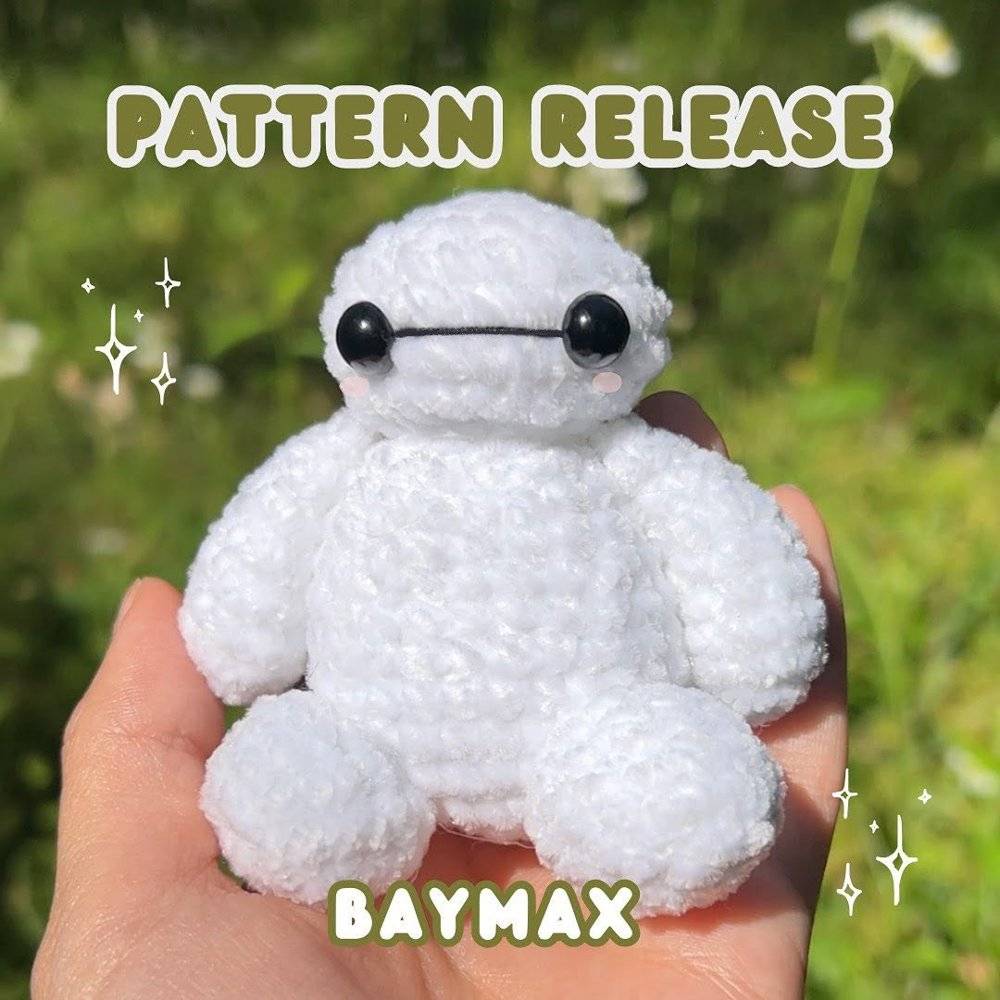 Amigurumi Baymax Crochet Plushie