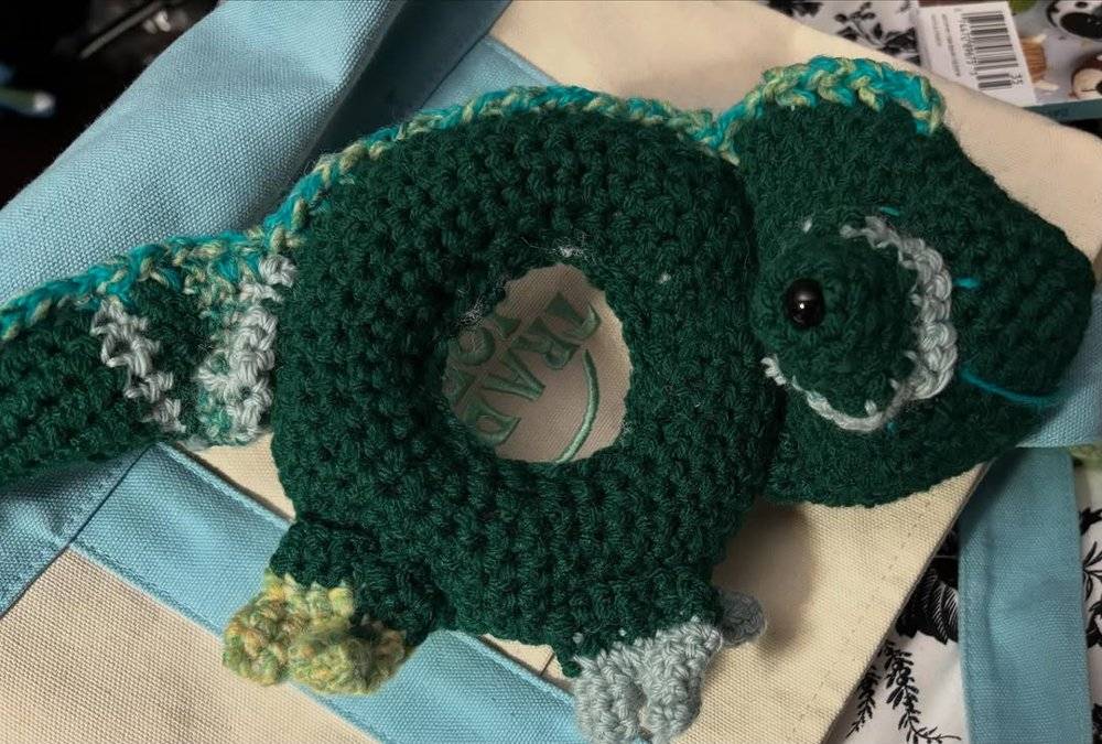 Amigurumi Chameleon Crochet Toy Project