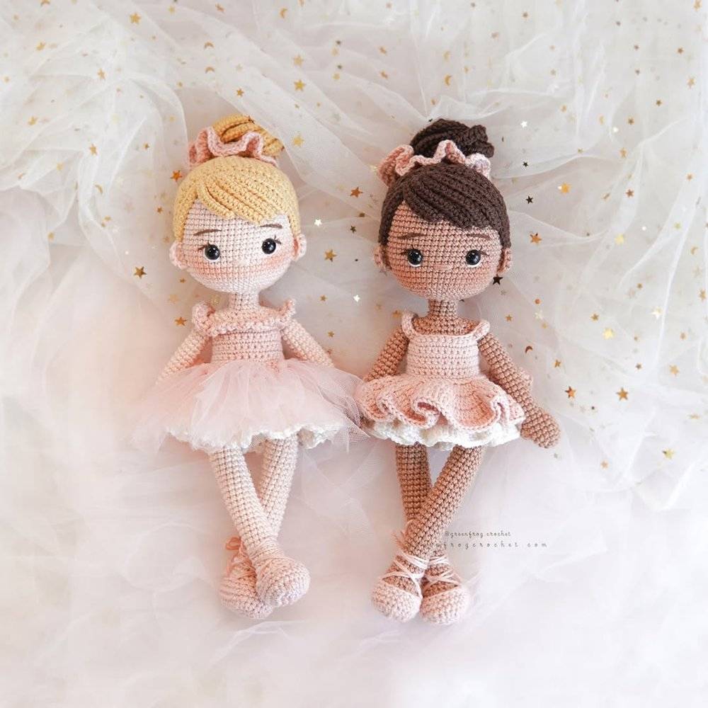Amigurumi Crochet Ballerina Dolls