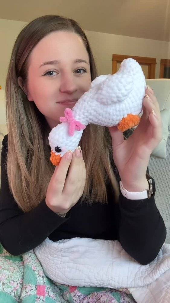 Amigurumi Crochet Goose Pattern