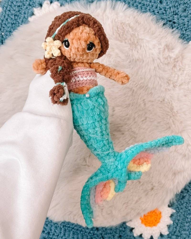 Amigurumi Crochet Mermaid Doll