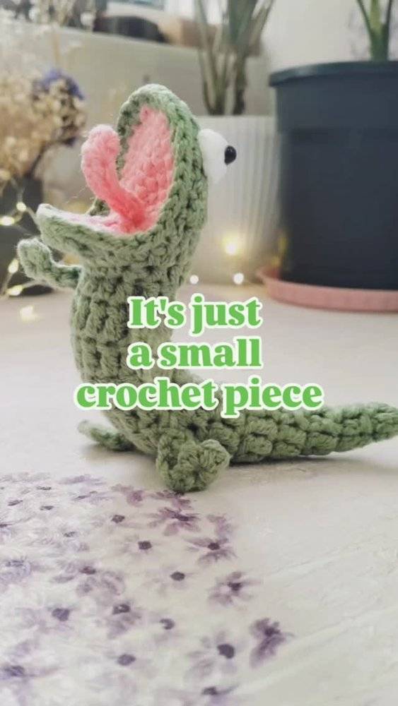 Amigurumi Crocodile Crochet Pal