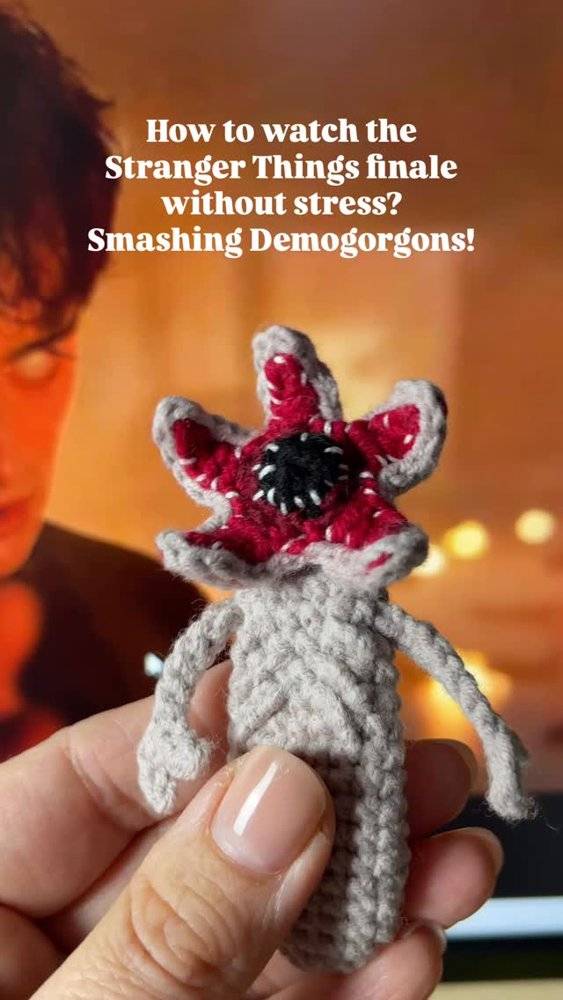 Amigurumi Demogorgon Crochet Toy