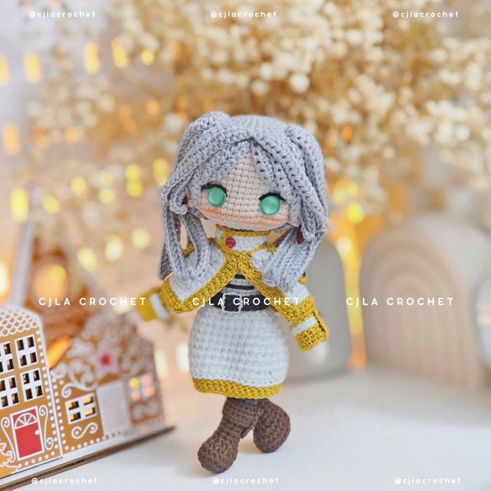 Amigurumi Frieren Crochet Doll