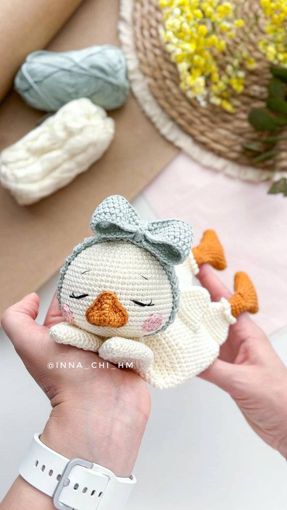 Amigurumi Goose Crochet Project