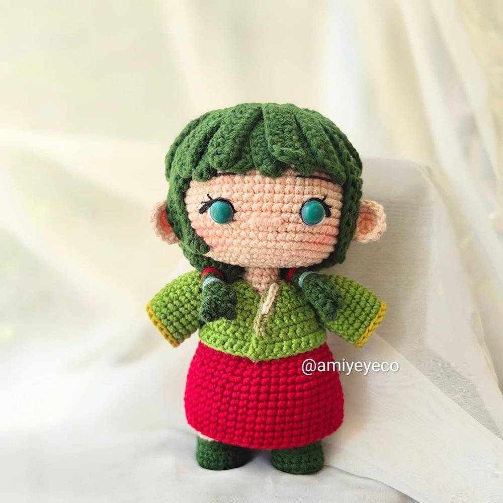 Amigurumi Mao Mao Crochet Doll Project