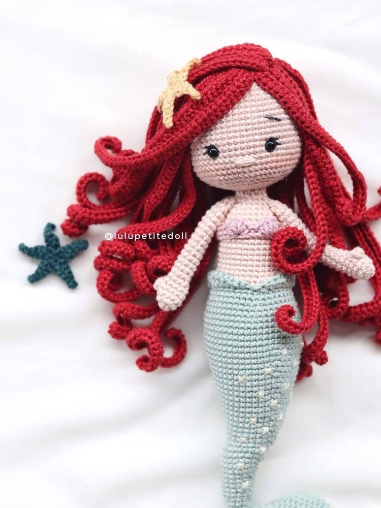 Amigurumi Mermaid Doll Crochet Project