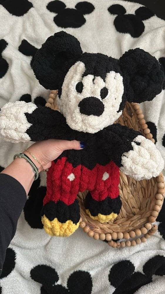 Amigurumi Mickey Mouse Crochet Doll Project