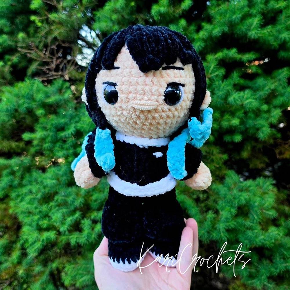 Amigurumi Muichiro Tokito Crochet Doll