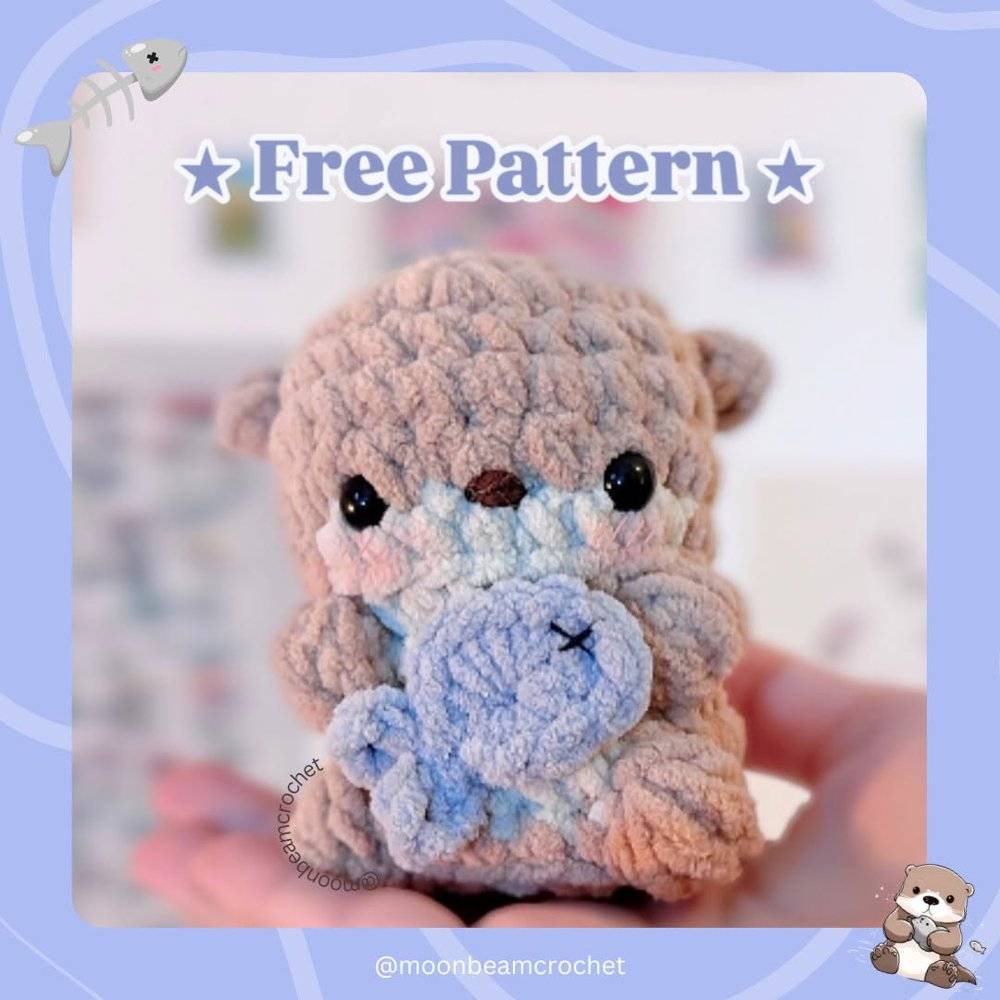 Amigurumi Otter Crochet Pattern