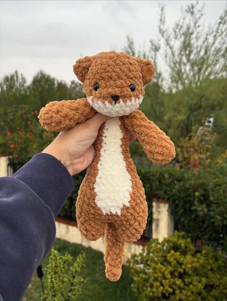 Amigurumi Otter Crochet Plushie