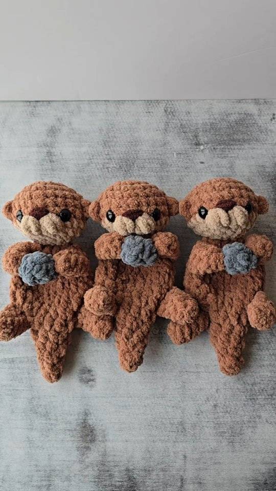 Amigurumi Otter Crochet Project