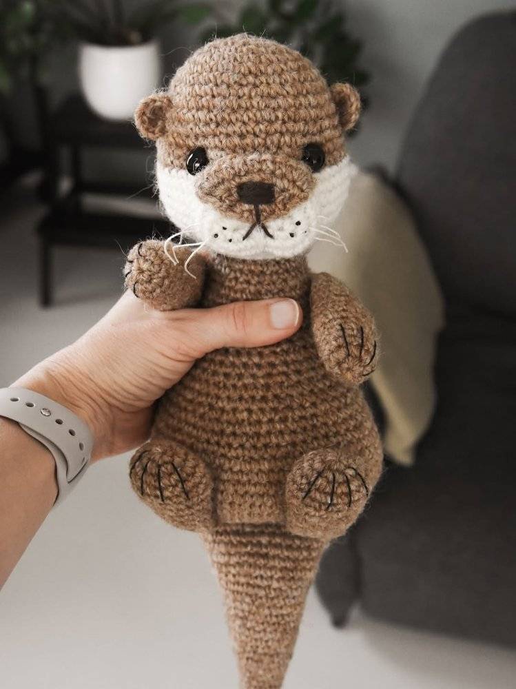 Amigurumi Otter Crochet Toy