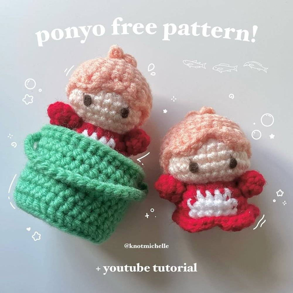 Amigurumi Ponyo Crochet Character