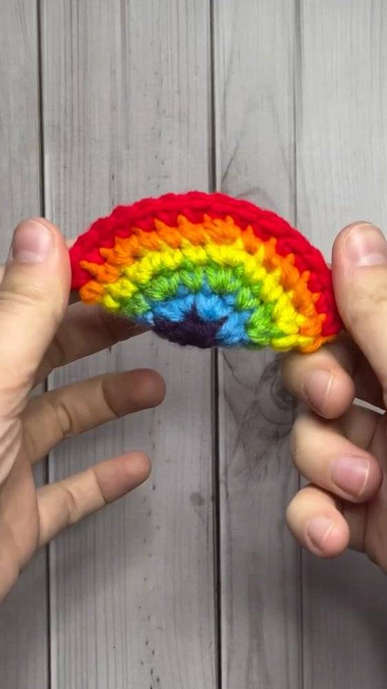 Amigurumi Rainbow Arch Pattern