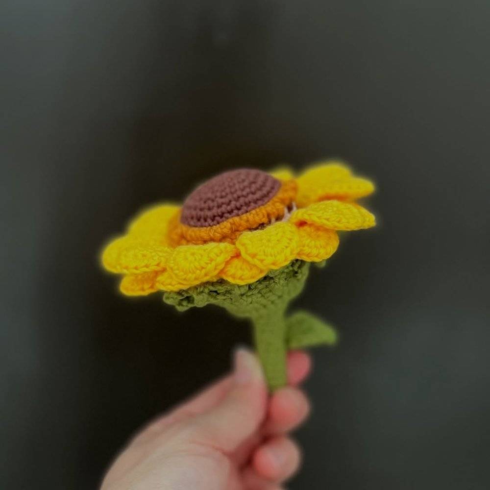 Amigurumi Sunflower Crochet Pattern