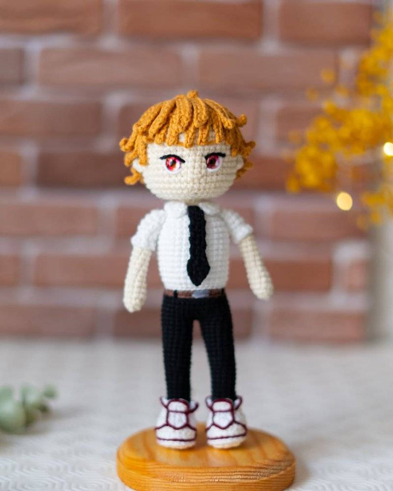 Anime Character Amigurumi Doll