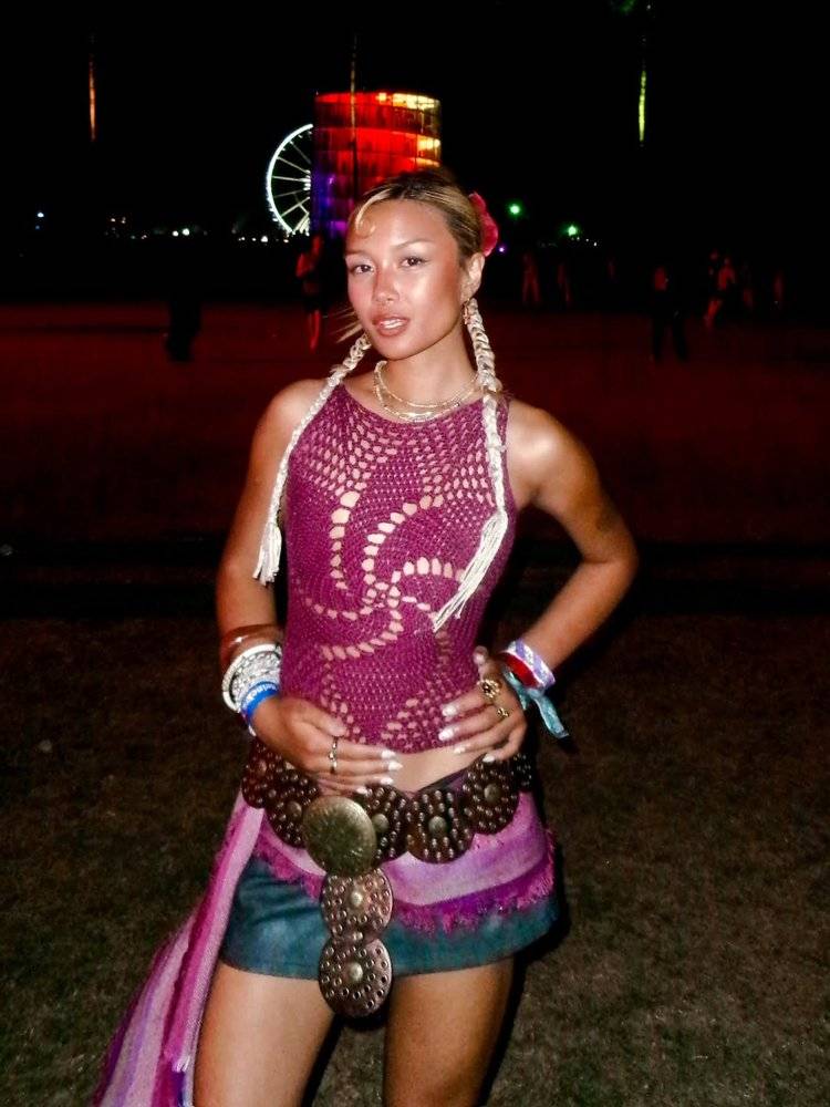 Bohemian Crochet Festival Top