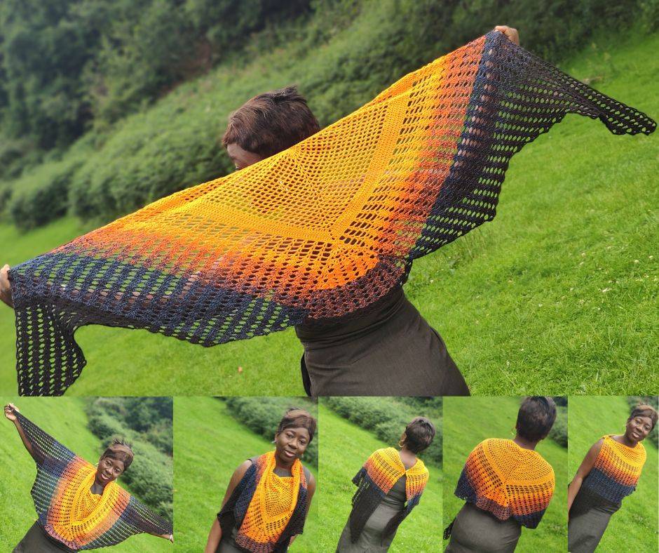 17 Crochet Dragon Shawl Patterns Image