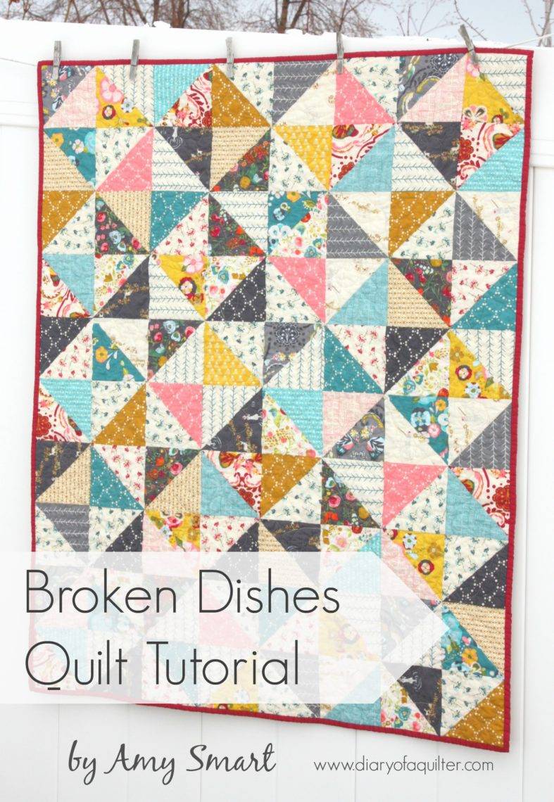 19 Scrappy Half Square Triangle Quilts Patterns Image
