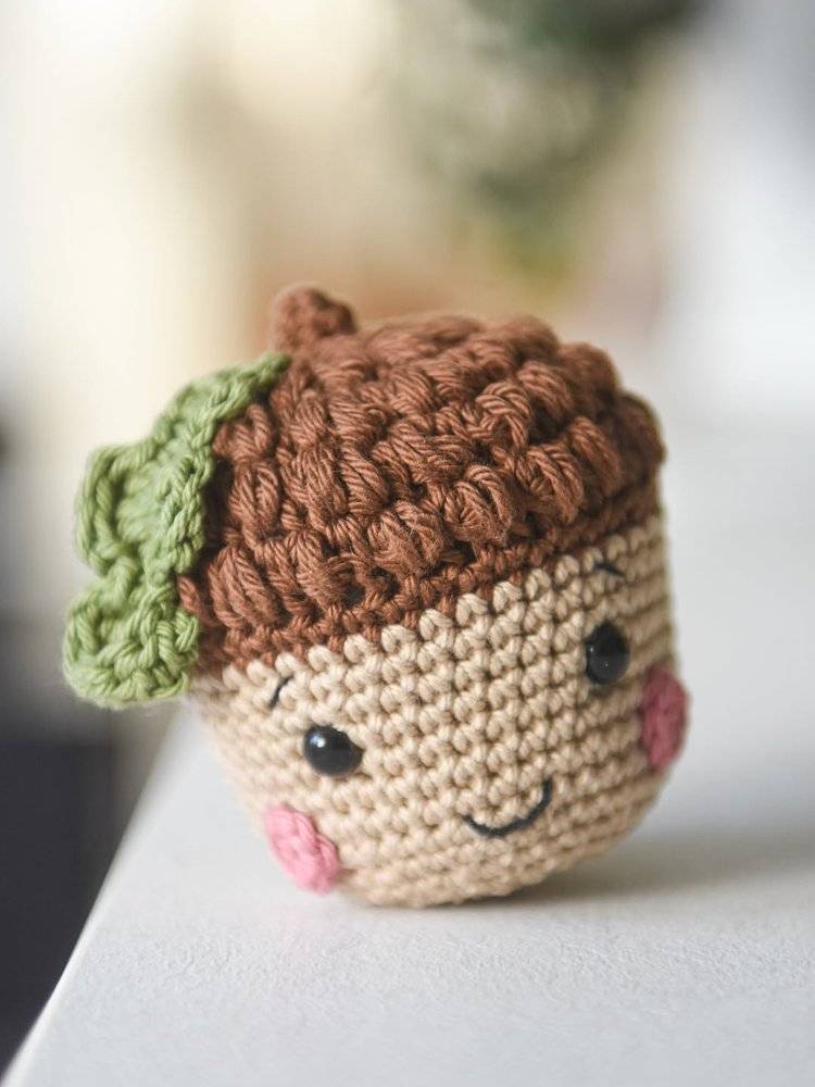 Charming Amigurumi Acorn Buddy