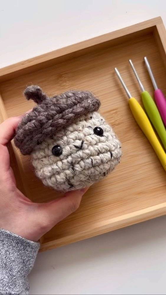 Charming Amigurumi Acorn Crochet Pattern