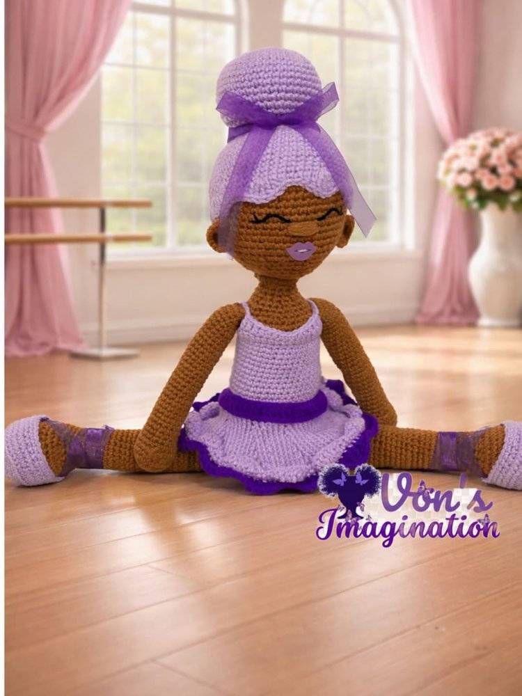 Charming Amigurumi Ballerina Doll