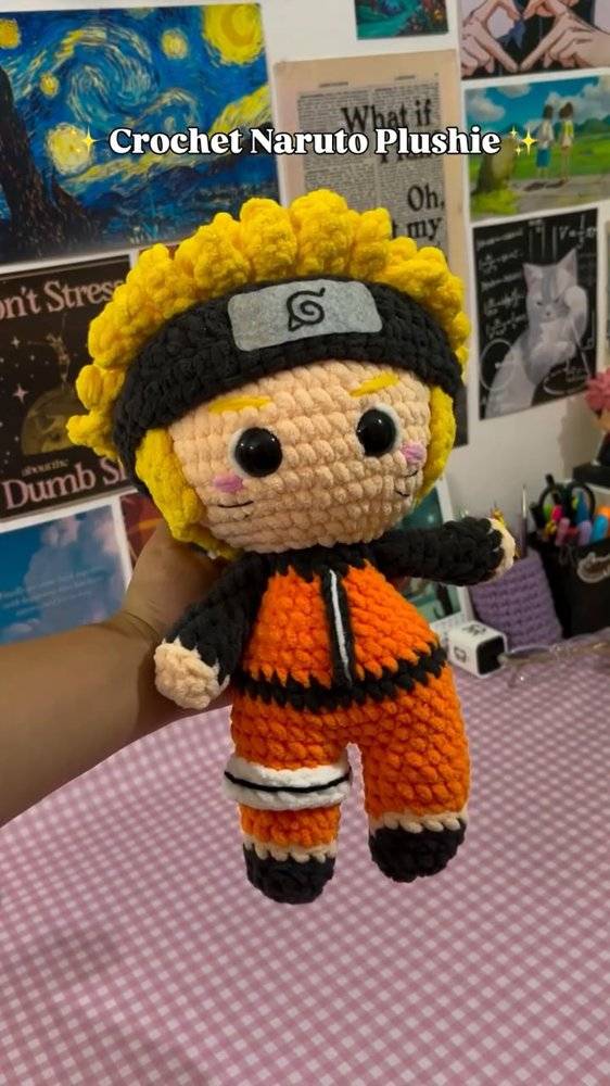 Charming Crochet Naruto Plushie Pattern